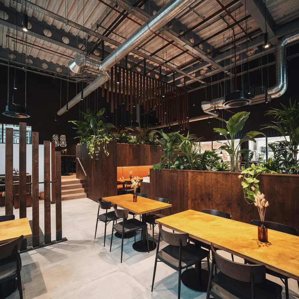 Completed hospitality fit-out